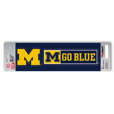 Fanmats Michigan Wolverines Team Slogan Decal