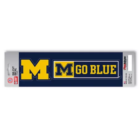 Fanmats Michigan Wolverines Team Slogan Decal Vehicle Emblems & Decals