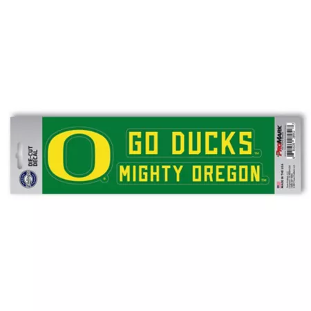 Fanmats Oregon Ducks Team Slogan Sticker Vehicle Emblems & Decals