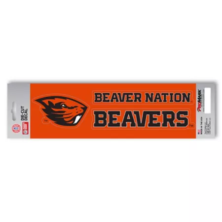 Fanmats Oregon State Beavers Team Slogan Sticker Vehicle Emblems & Decals