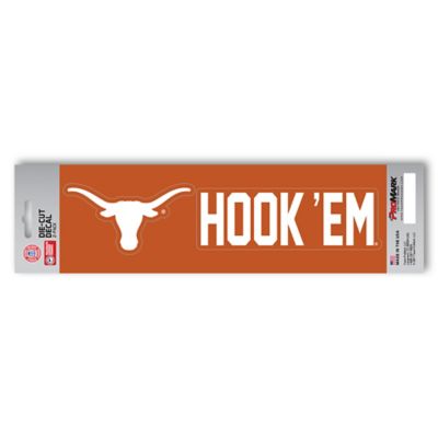 Fanmats Texas Longhorns Team Slogan Decal