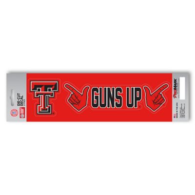 Fanmats Texas Tech Red Raiders Team Slogan Decal