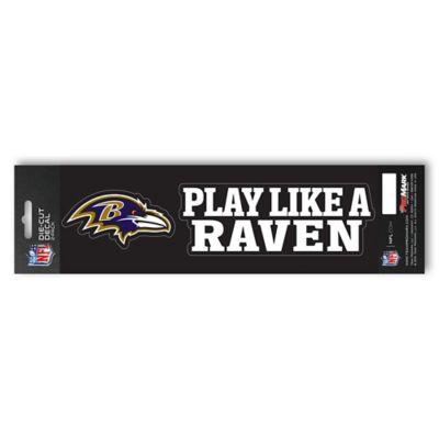 Fanmats Baltimore Ravens Team Slogan Decal