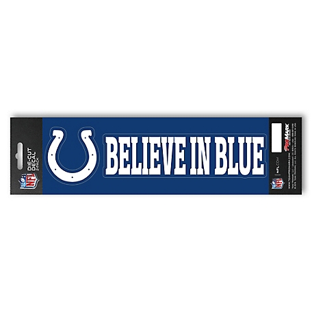 Fanmats Indianapolis Colts Team Slogan Decal