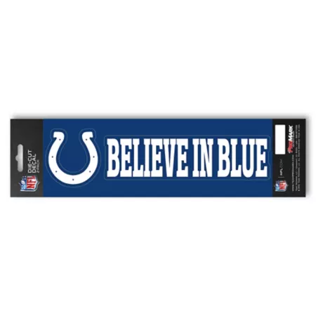 Fanmats Indianapolis Colts Team Slogan Sticker Vehicle Emblems & Decals