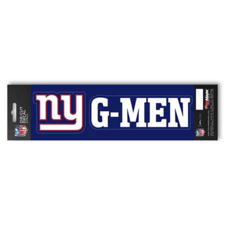 Fanmats New York Giants Team Slogan Sticker Vehicle Emblems & Decals