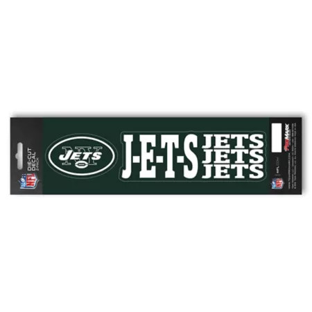 Fanmats New York Jets Team Slogan Sticker Vehicle Emblems & Decals