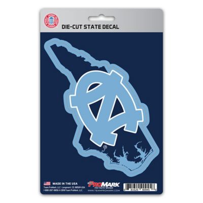 Fanmats North Carolina Tar Heels State Shaped Decal