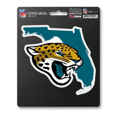 Fanmats Jacksonville Jaguars State Shaped Decal