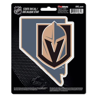 Fanmats Las Vegas Golden Knights State Shaped Decal