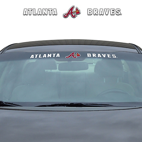 Fanmats Atlanta Braves Windshield Decal at Tractor Supply Co.