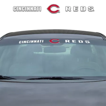 Fanmats Cincinnati Reds Windshield Decal Vehicle Emblems & Decals