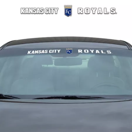 Fanmats Kansas City Royals Windshield Decal Vehicle Emblems & Decals