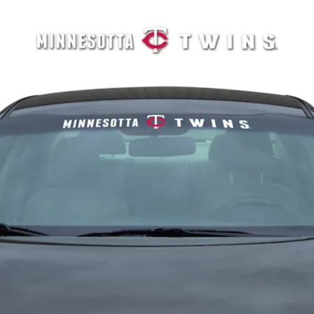 Fanmats Minnesota Twins Windshield Decal Vehicle Emblems & Decals