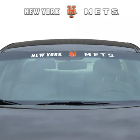 Fanmats New York Mets Windshield Decal Vehicle Emblems & Decals