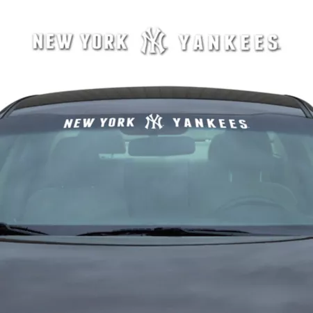 Fanmats New York Yankees Windshield Decal Vehicle Emblems & Decals