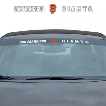 Fanmats San Francisco Giants Windshield Decal Vehicle Emblems & Decals