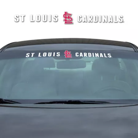 Fanmats St Louis Cardinals Windshield Decal Vehicle Emblems & Decals