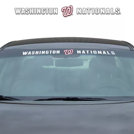 Fanmats Washington Nationals Windshield Decal Vehicle Emblems & Decals