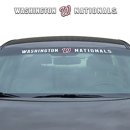 Fanmats Washington Nationals Windshield Decal