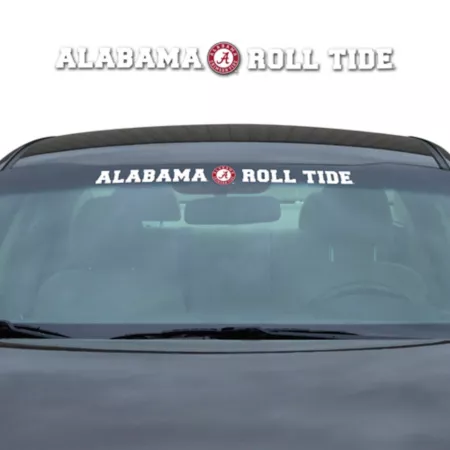 Fanmats Alabama Crimson Tide Windshield Decal Vehicle Emblems & Decals