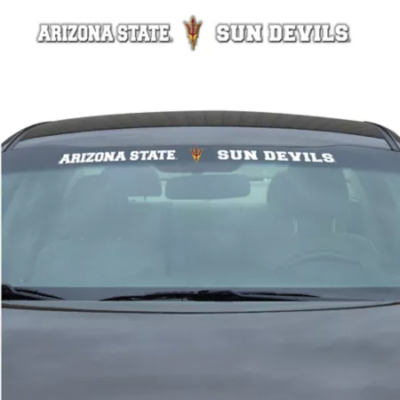 Fanmats Arizona State Sun Devils Windshield Decal Vehicle Emblems & Decals