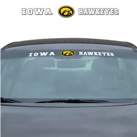 Fanmats Iowa Hawkeyes Windshield Decal Vehicle Emblems & Decals