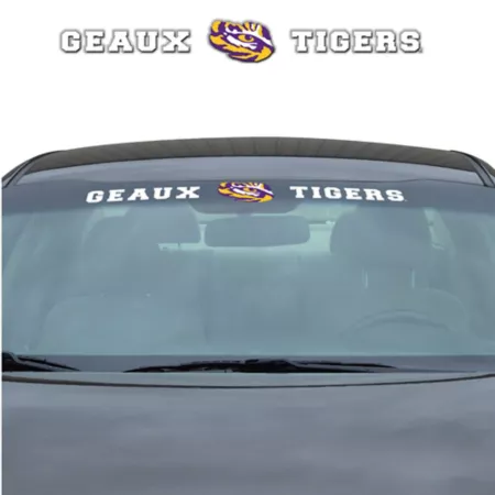 LSU Tigers Fanmats Windshield Decal Vehicle Emblems & Decals