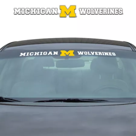 Fanmats Michigan Wolverines Windshield Decal Vehicle Emblems & Decals