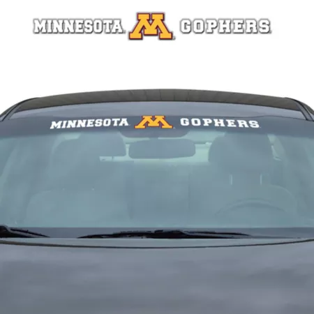 Fanmats Minnesota Golden Gophers Windshield Decal Vehicle Emblems & Decals