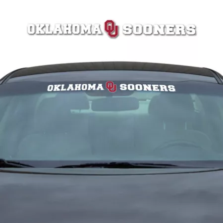 Fanmats Oklahoma Sooners Windshield Decal Vehicle Emblems & Decals