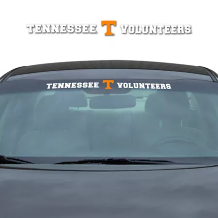 Fanmats Tennessee Volunteers Windshield Decal Vehicle Emblems & Decals