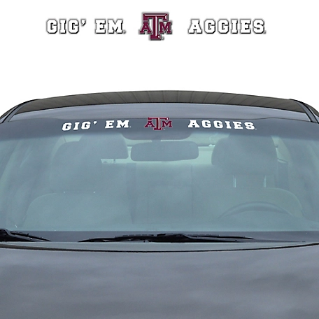 Fanmats Texas A&M Aggies Windshield Decal