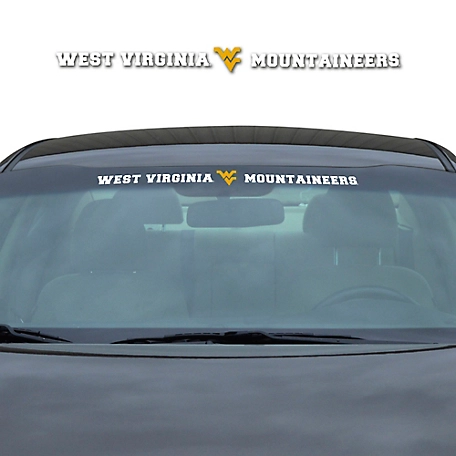 Fanmats West Virginia Mountaineers Windshield Decal