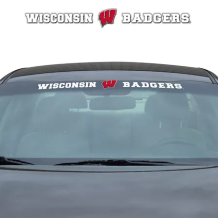 Fanmats Wisconsin Badgers Windshield Decal Vehicle Emblems & Decals