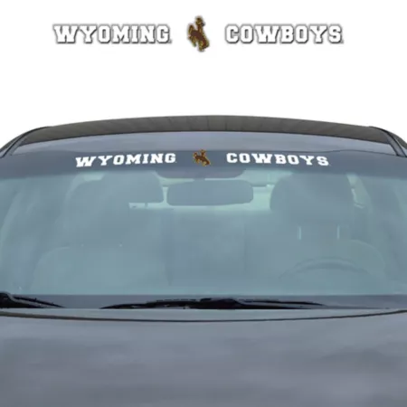 Fanmats Wyoming Cowboys Windshield Decal Vehicle Emblems & Decals