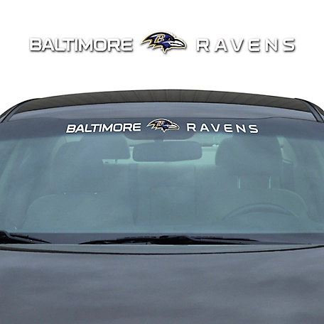Fanmats Baltimore Ravens Windshield Decal