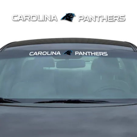 Fanmats Carolina Panthers Windshield Decal Vehicle Emblems & Decals