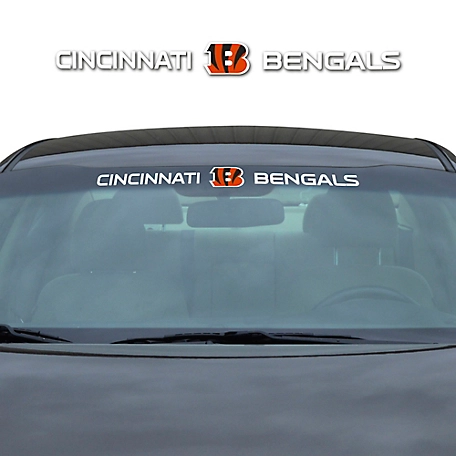 Fanmats Cincinnati Bengals Windshield Decal