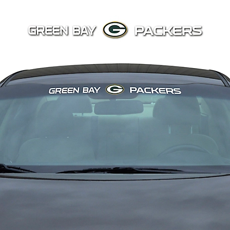 Fanmats Green Bay Packers Windshield Decal