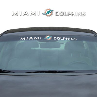 Fanmats Miami Dolphins Windshield Decal