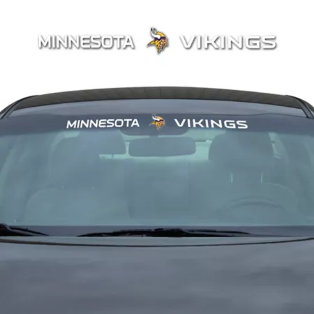 Fanmats Minnesota Vikings Windshield Decal Vehicle Emblems & Decals