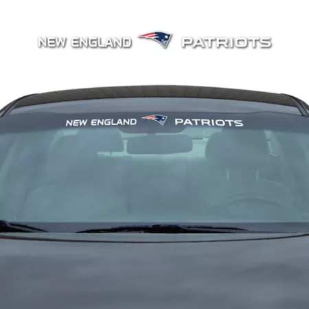 Fanmats New England Patriots Windshield Decal Vehicle Emblems & Decals