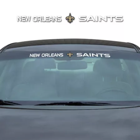 Fanmats New Orleans Saints Windshield Decal Vehicle Emblems & Decals