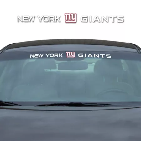 Fanmats New York Giants Windshield Decal Vehicle Emblems & Decals