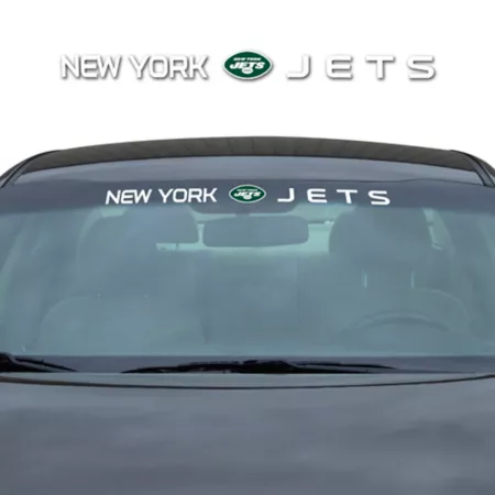 Fanmats New York Jets Windshield Decal Vehicle Emblems & Decals