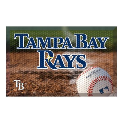 Fanmats Tampa Bay Rays Scraper Mat
