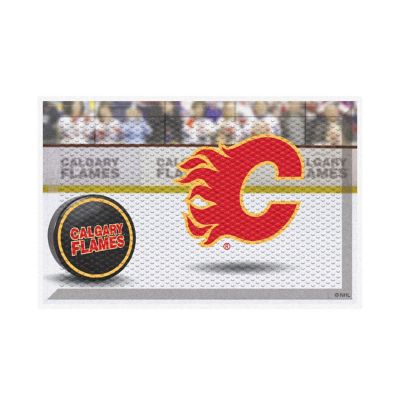 Fanmats Calgary Flames Scraper Mat