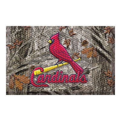 Fanmats St. Louis Cardinals Scraper Mat, Camo