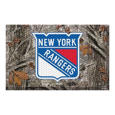 Fanmats New York Rangers Rubber Scraper Mat, 19 in. x 30 in. at Tractor ...